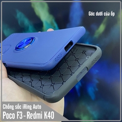 Ốp lưng cho Xiaomi Poco F3 - Redmi K40 chống sốc iRing Auto Focus