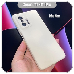 Ốp lưng cho Xiaomi 11T - 11T Pro Choice viền vuông dẻo lót nhung che camera