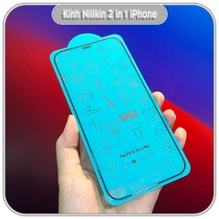 Kính cường lực iPhone 12 - 12 Pro - 12 Pro Max Nillkin 2 in 1 Full Màn Hình