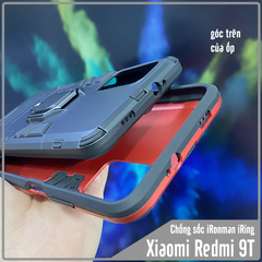 Ốp lưng cho Xiaomi Redmi 9T iRON MAN IRING Nhựa PC cứng viền dẻo chống sốc