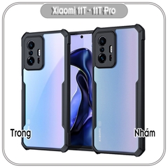 Ốp lưng cho Xiaomi 11T - 11T Pro chống sốc trong viền nhựa dẻo XunDD