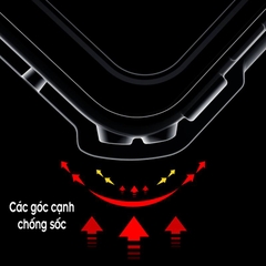 Ốp lưng cho Xiaomi Redmi K50 - K50 Pro chống sốc trong viền nhựa dẻo XunDD