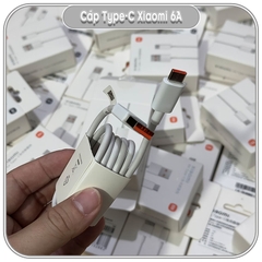 Cáp Xiaomi 6A USB-A to Type-C 1M, Mi Charge Turbo 67W & 120W