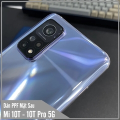 Miếng Dán PPF mặt sau cho Xiaomi Mi 10T - 10T Pro - Redmi K30S, Trong suốt / Ánh 7 màu