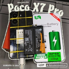 Thay pin Poco X7 Pro 5G Suiqi BP59 6000mAh