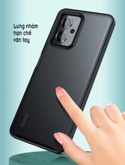 Ốp lưng cho Redmi Note 12T Pro - Note 11T Pro -  Poco X4 GT, nhám viền màu WLONS