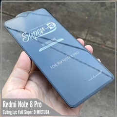 Kính cường lực Super D cho Xiaomi Redmi Note 8 Pro/ Oppo A9X/ ViVo Y19-U20-U3 Full 9H viền màu