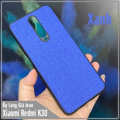 Ốp lưng cho Xiaomi Redmi K30 , giả JEAN viền TPU dẻo