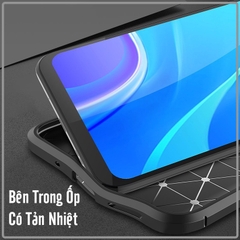 Ốp lưng cho Xiaomi Redmi 9A Giả da chống sốc Auto Focus