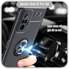 Ốp lưng cho Xiaomi Redmi Note 10 Pro 4G chống sốc iRing Auto Focus