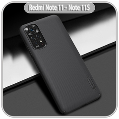 Ốp lưng cho Xiaomi Redmi Note 11 - Note 11S Frosted Shield nhựa PC cứng Nillkin , nhám hạn chế vân tay - hàng nhâp khẩu