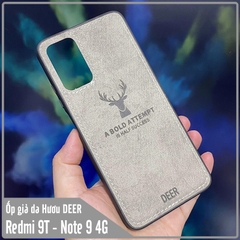 Ốp lưng cho Xiaomi Redmi 9T - Redmi Note 9 4G giả da con hươu DEER
