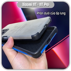 Ốp lưng cho Xiaomi 11T - 11T Pro da hươu 4 góc chống sốc