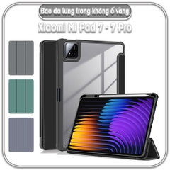 Bao da cho Xiaomi Pad 7 - 7 Pro, lưng trong không ố vàng