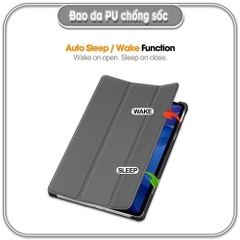 Bao da cho Redmi Pad 2, chống sốc tự động tắt / mở