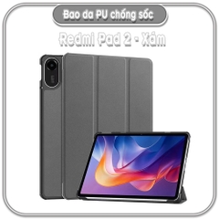 Bao da cho Redmi Pad 2, chống sốc tự động tắt / mở