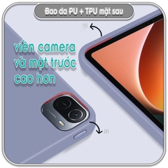 Bao da cho Xiaomi Pad 7 - 7 Pro, mặt trước PU, mặt sau TPU dẻo