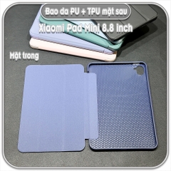 Bao da Xiaomi Pad Mini 8.8 inch, mặt trước PU, mặt sau TPU dẻo