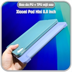 Bao da Xiaomi Pad Mini 8.8 inch, mặt trước PU, mặt sau TPU dẻo