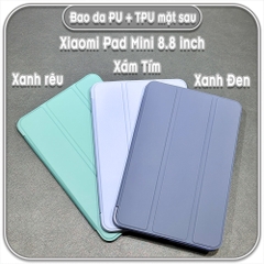 Bao da Xiaomi Pad Mini 8.8 inch, mặt trước PU, mặt sau TPU dẻo