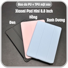 Bao da Xiaomi Pad Mini 8.8 inch, mặt trước PU, mặt sau TPU dẻo