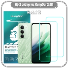 Bộ 2 Cường lực KungGor cho Xiaomi Redmi 15