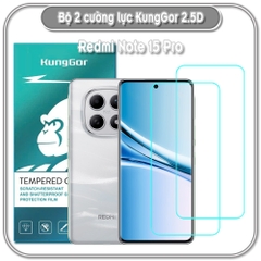 Bộ 2 Cường lực KungGor cho Xiaomi Redmi Note 15 Pro 5G