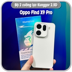 Bộ 2 Cường lực KungGor cho Oppo Find X9 Pro