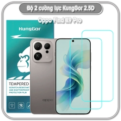 Bộ 2 Cường lực KungGor cho Oppo Find X9 Pro