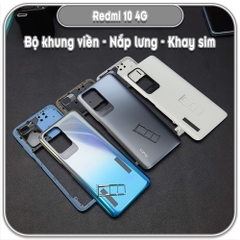 Thay bộ vỏ khung sườn, nắp lưng cho Redmi 10 4G