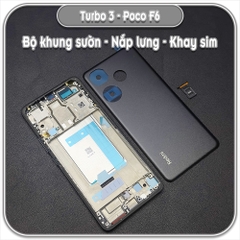 Thay bộ vỏ khung sườn, nắp lưng cho Redmi Turbo 3 - Poco F6