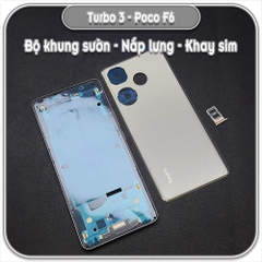 Thay bộ vỏ khung sườn, nắp lưng cho Redmi Turbo 3 - Poco F6