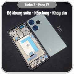 Thay bộ vỏ khung sườn, nắp lưng cho Redmi Turbo 3 - Poco F6