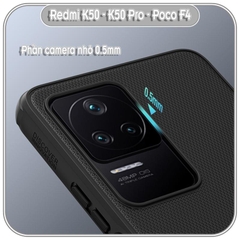 Ốp lưng cho Xiaomi Redmi K50 - K50 Pro Super Frosted Shield nhựa PC cứng Nillkin Pro