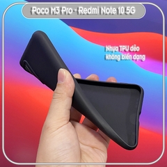 Ốp lưng TPU dẻo đen cho Xiaomi Redmi Note 10 5G - Poco M3 Pro che Camera