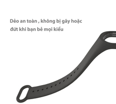 Dây cao su thay thế cho Xiaomi Miband 3/4 hãng Mijobs