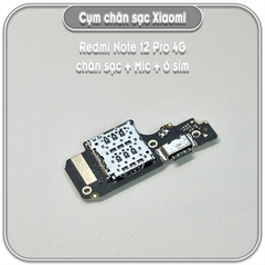 Cụm chân sạc Redmi Note 12 Pro 4G