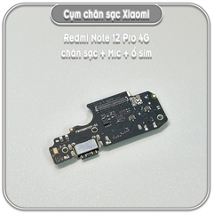 Cụm chân sạc Redmi Note 12 Pro 4G