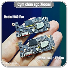 Cụm chân sạc + mic + ổ sim Redmi K60 - K60 Pro - Poco F5 - ZIN