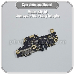 Cụm chân sạc + mic Redmi K30 4G