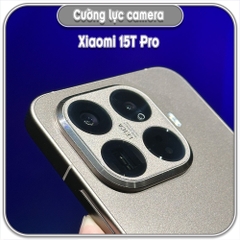 Cường lực Camera cho Xiaomi 15T - 15T Pro, Trong suốt