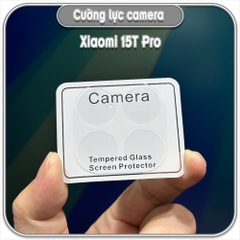 Cường lực Camera cho Xiaomi 15T - 15T Pro, Trong suốt