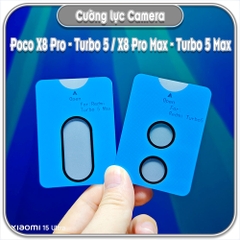 Cường lực Camera cho Poco X8 Pro - Turbo 5 / X8 Pro Max - Turbo 5 Max