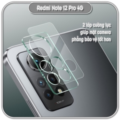 Kính cường lực Camera 3D cho Redmi Note 12 Pro 4G