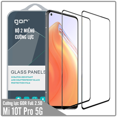 Bộ 2 miếng cường lực GOR Full 2.5D cho Xiaomi Mi 10T Pro - Redmi K30S