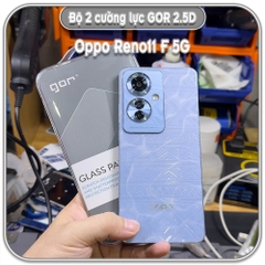 Cường lực Oppo Reno11 F 5G, GOR trong 2.5D bộ 2 miếng