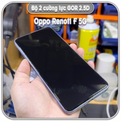 Cường lực Oppo Reno11 F 5G, GOR trong 2.5D bộ 2 miếng