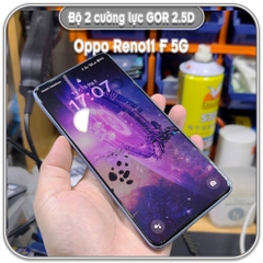 Cường lực Oppo Reno11 F 5G, GOR trong 2.5D bộ 2 miếng