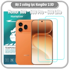 Bộ 2 Cường lực KungGor cho Honor 600 - 600 Pro - 600 Lite