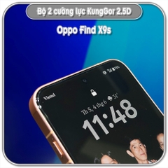 Bộ 2 Cường lực KungGor cho Oppo Find X9 - Find X9S